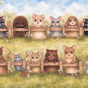 Over The Garden Fence Art Prints
